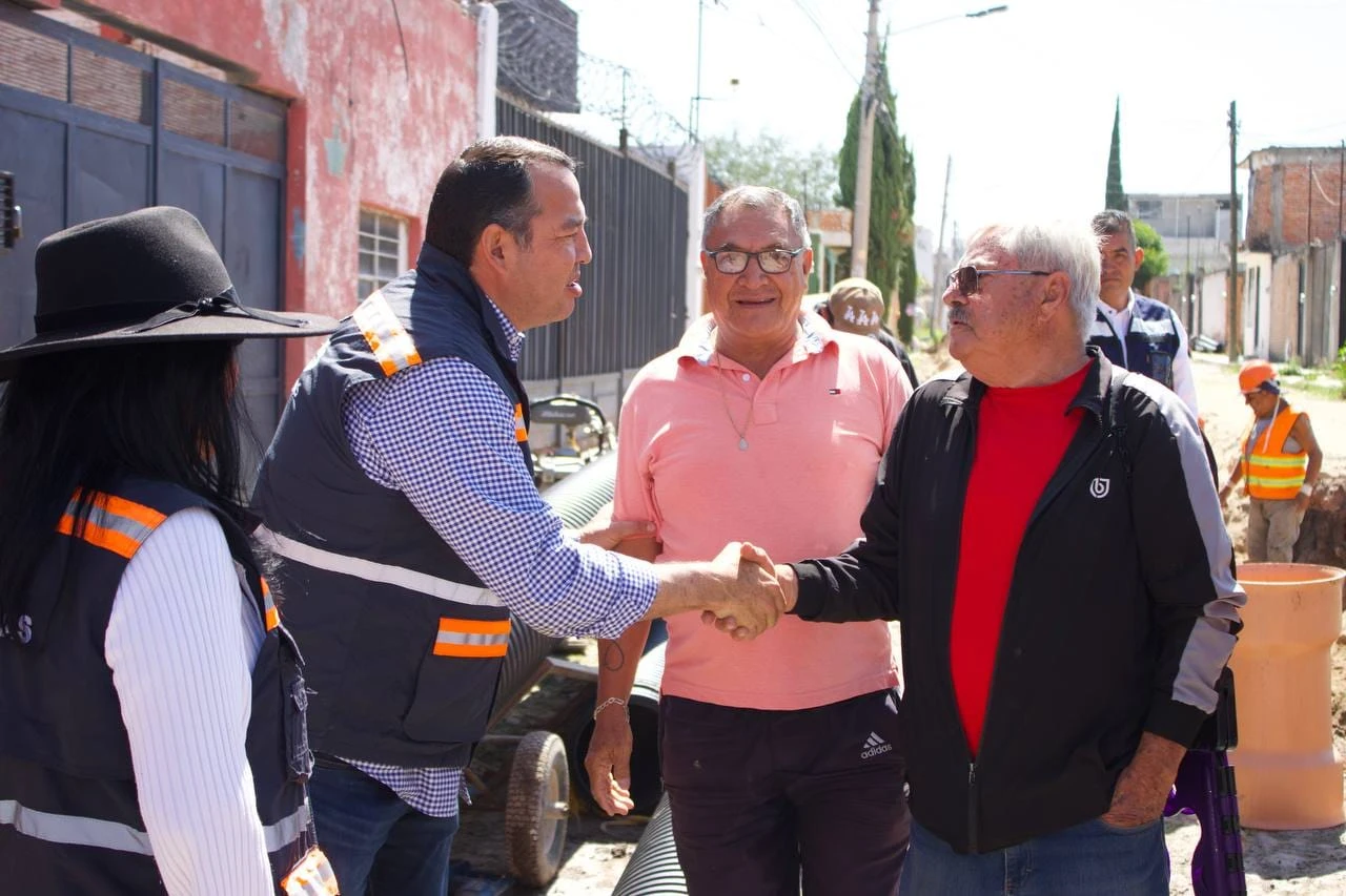San Juan del Río Invierte en la Rehabilitación de la Calle Aguascalientes
