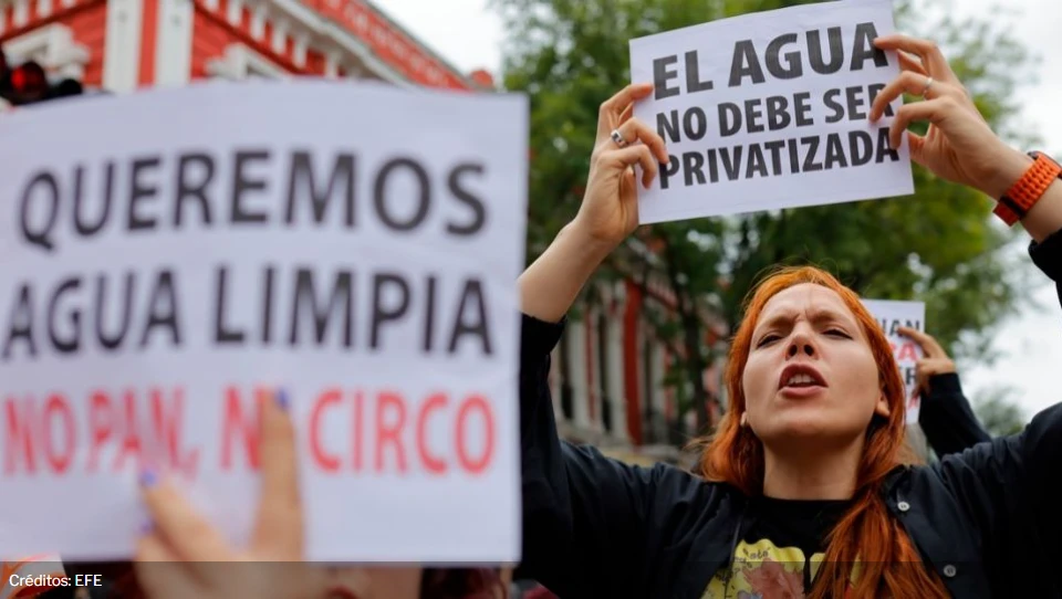 Protestas en Guadalajara por el Suministro de Agua Contaminada