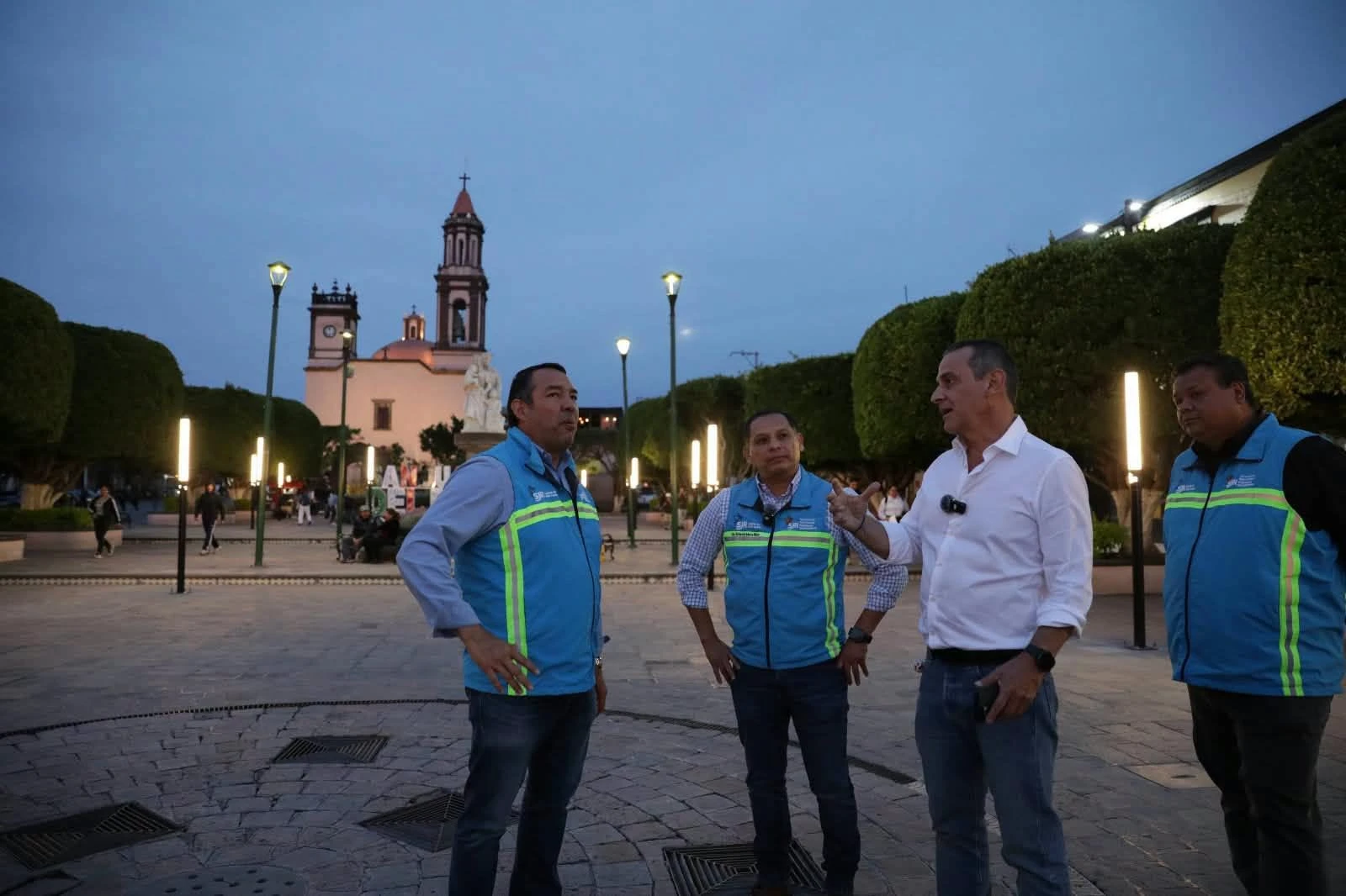 San Juan del Río renueva su alumbrado público con una inversión de 750 mil pesos