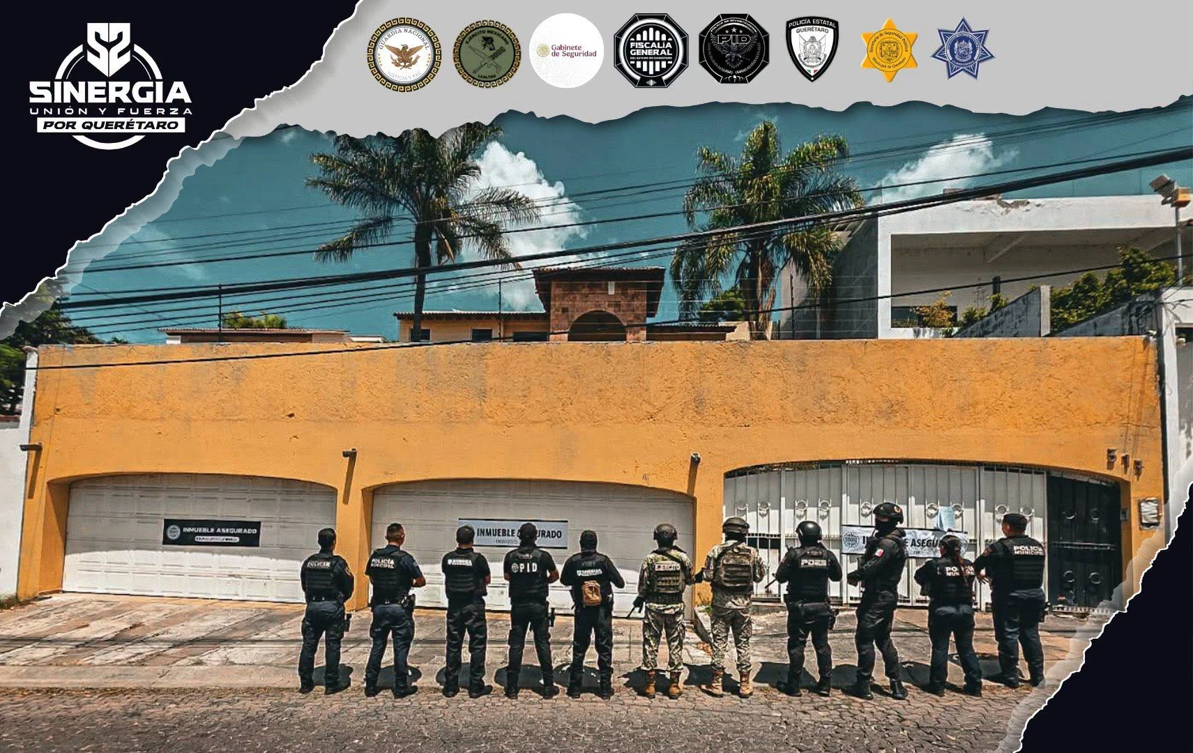 Operativo en Juriquilla: Aseguran más de 40 kilos de metanfetamina y casi 9 de marihuana