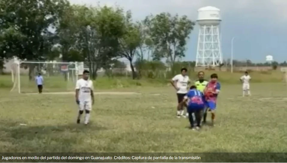 Nuevo ataque armado durante un partido de fútbol en Guanajuato: un muerto y varios heridos