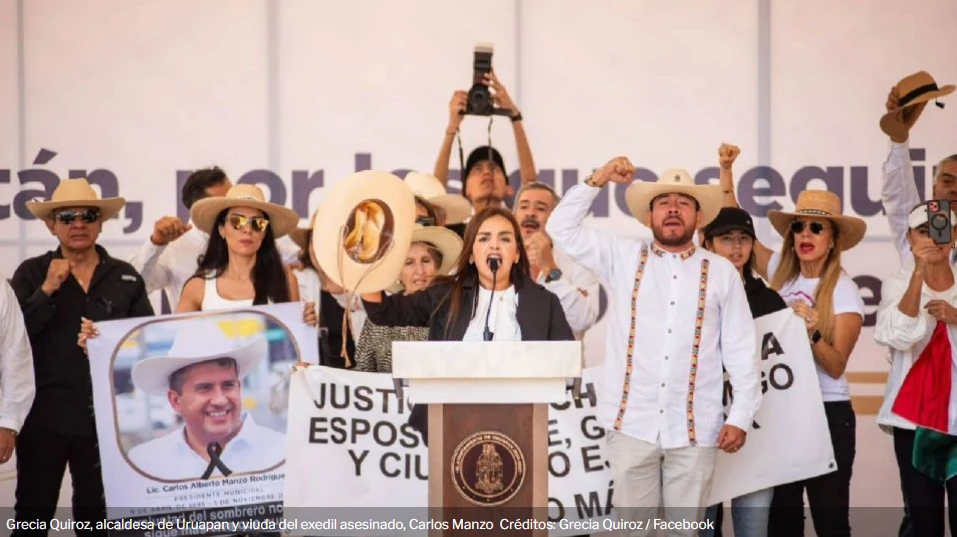 Grecia Quiroz Acusa Intentos de Encarcelamiento en Uruapan