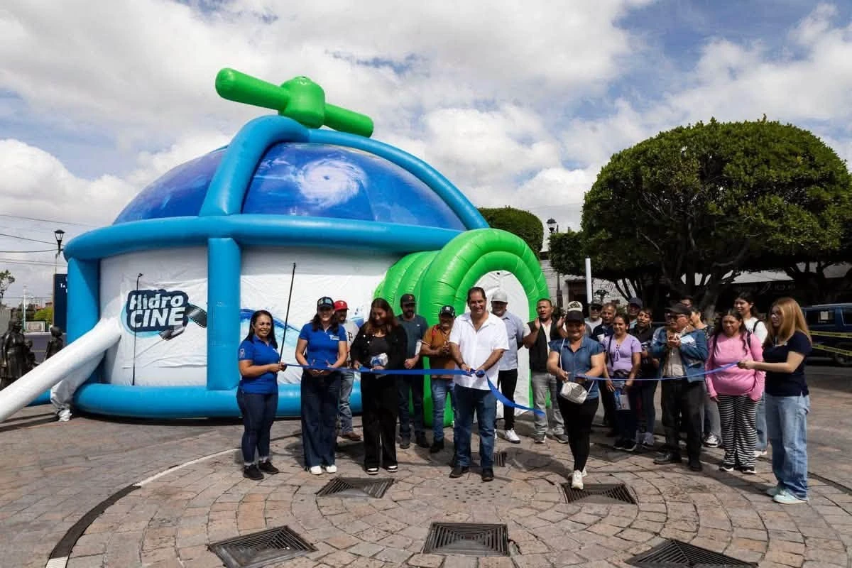 San Juan del Río Lanza Iniciativa Cinedomo para Promover el Cuidado del Agua