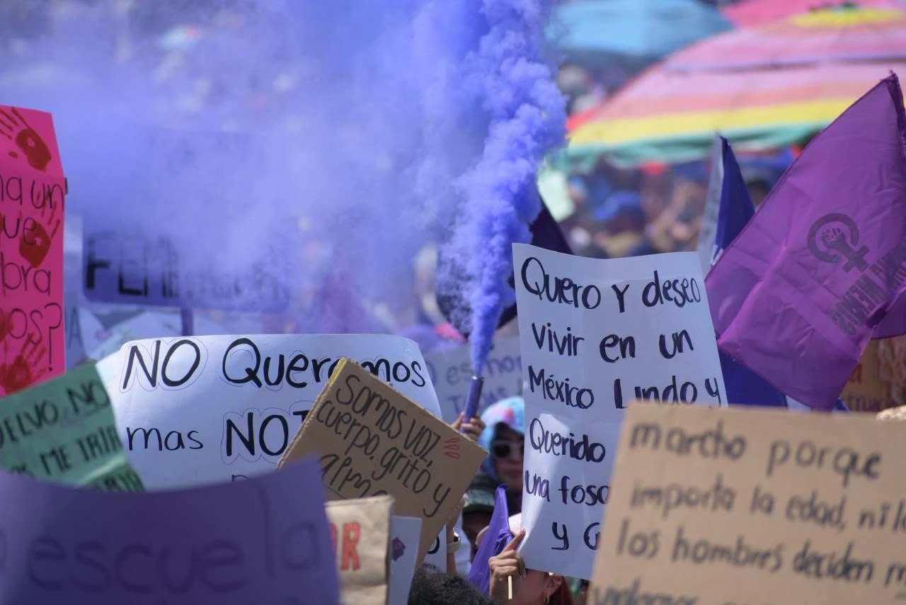 Acompañamiento del Gobierno de Querétaro a Colectivos por la Marcha del 28S
