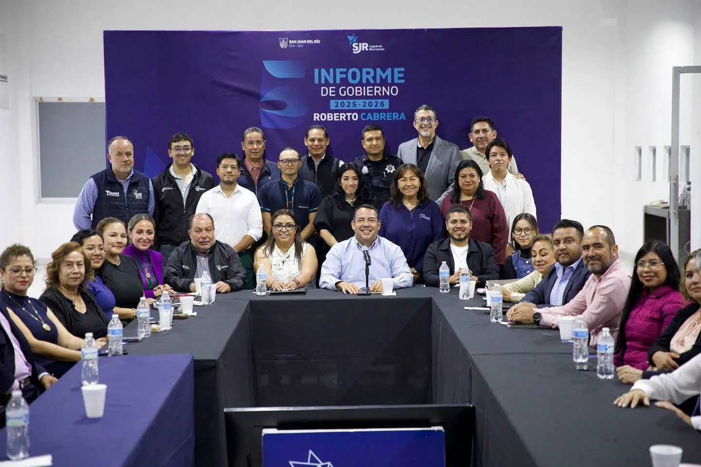 Roberto Cabrera Valencia presenta avances en el Programa En Tu Comunidad durante su 5to Informe