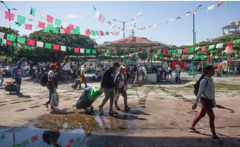 Caravana de Migrantes Avanza Hacia Tapachula: Un Desafío Humanitario y Político