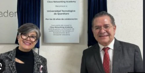 Cisco invierte más de 1.7 millones de pesos en la UTEQ para fomentar la educación tecnológica